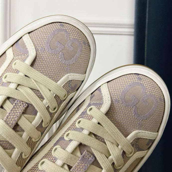 Gucci Tennis 1977 platform sneakers Khaki