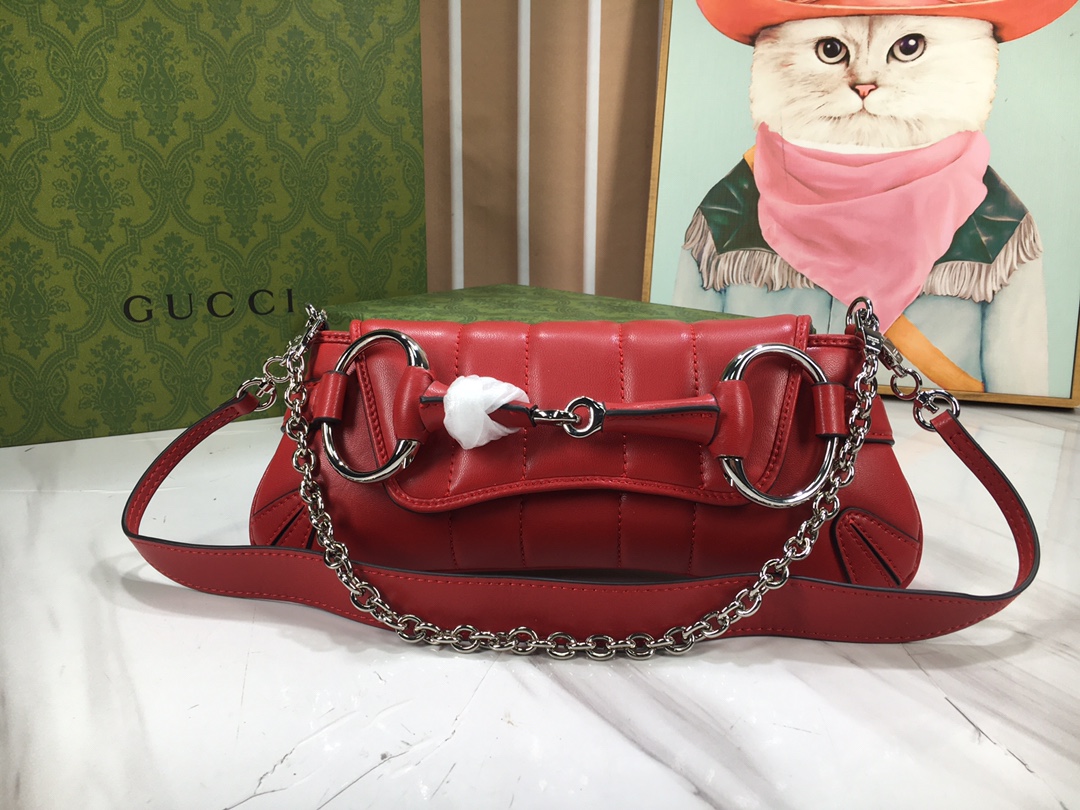 Gucci Horsebit Chain 764339 27X11.5X5cm