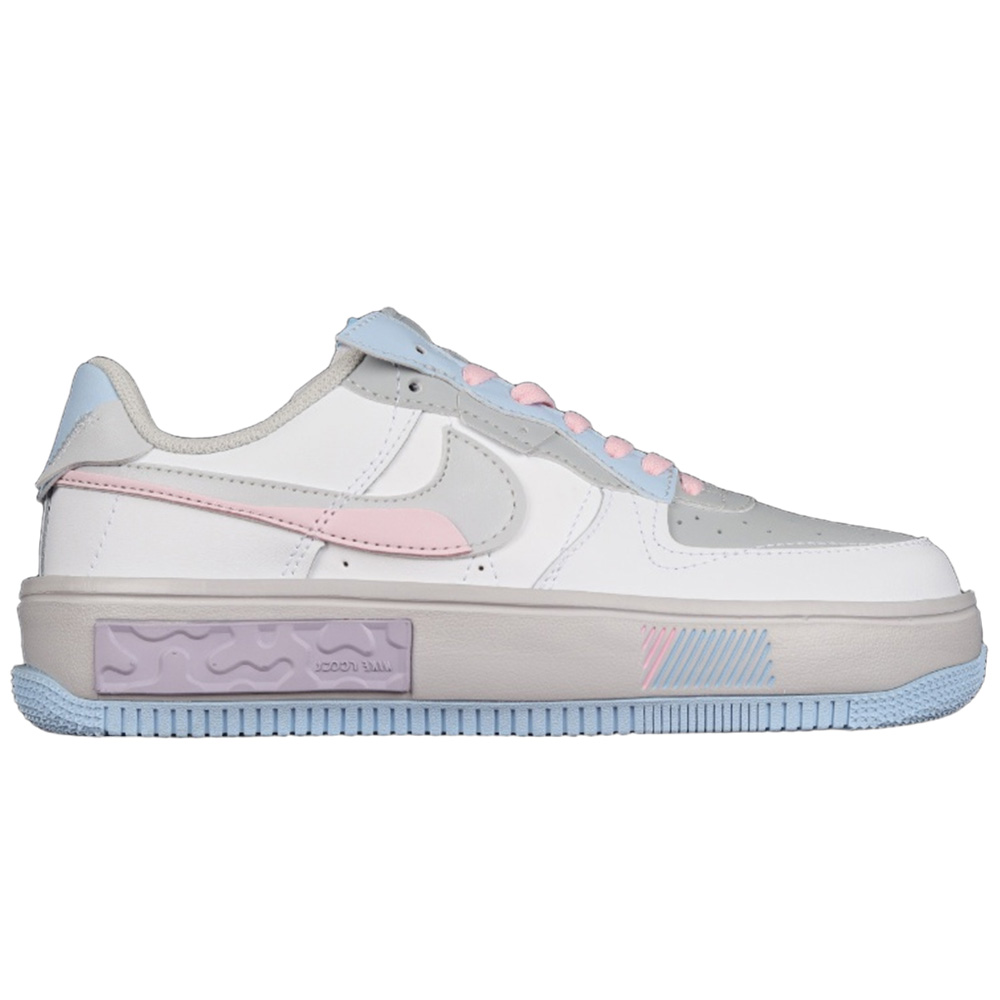 Air Force 1 Fontanka Low Wolf Grey Blue Pink CW6688-605