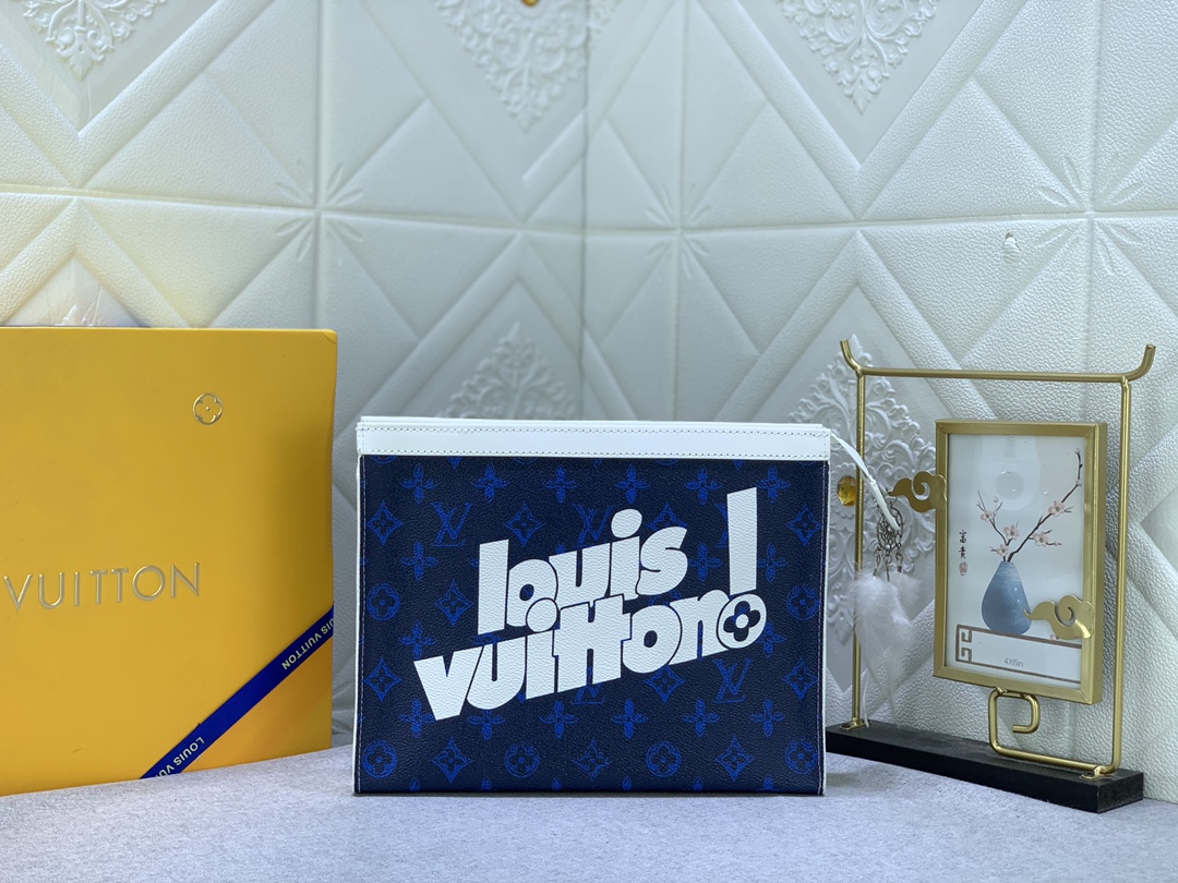 Louis Vuitton Pochette Voyage DnsNh M61692 (10) 27 x 21 x 6cm