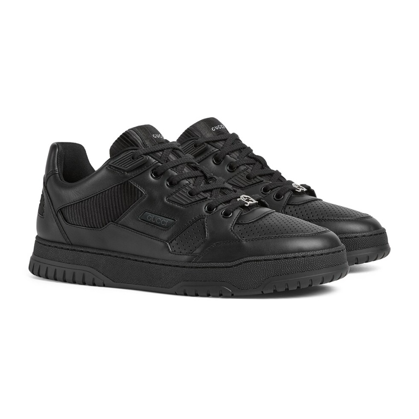 GUCCI - Jones Leather Sneakers Black