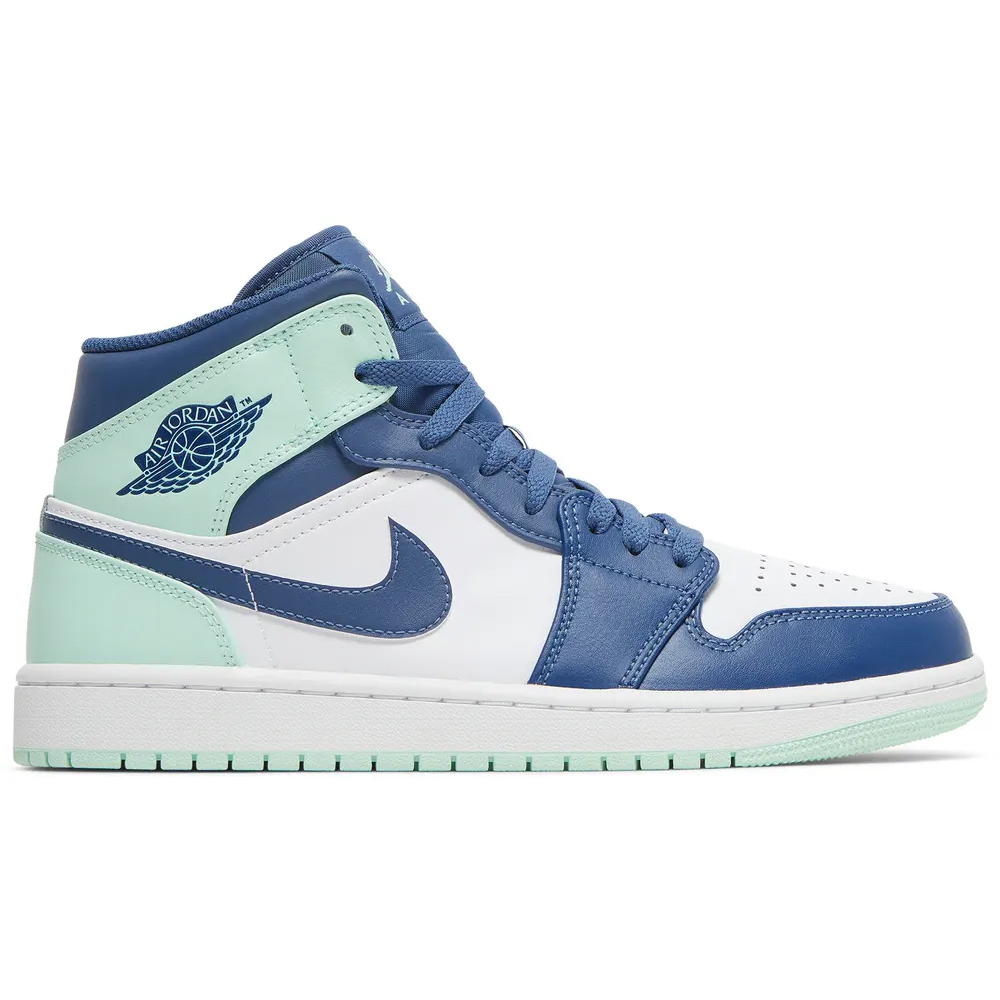 Jordan 1 Mid Mystic Navy Mint Foam 554724-413
