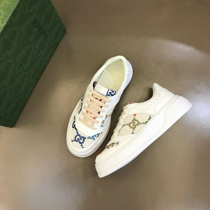 Gucci GG embossed sneakers White pattern