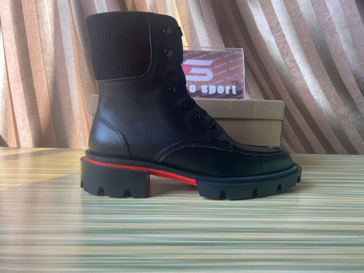 Christian Louboutin Our Walk leather ankle boots