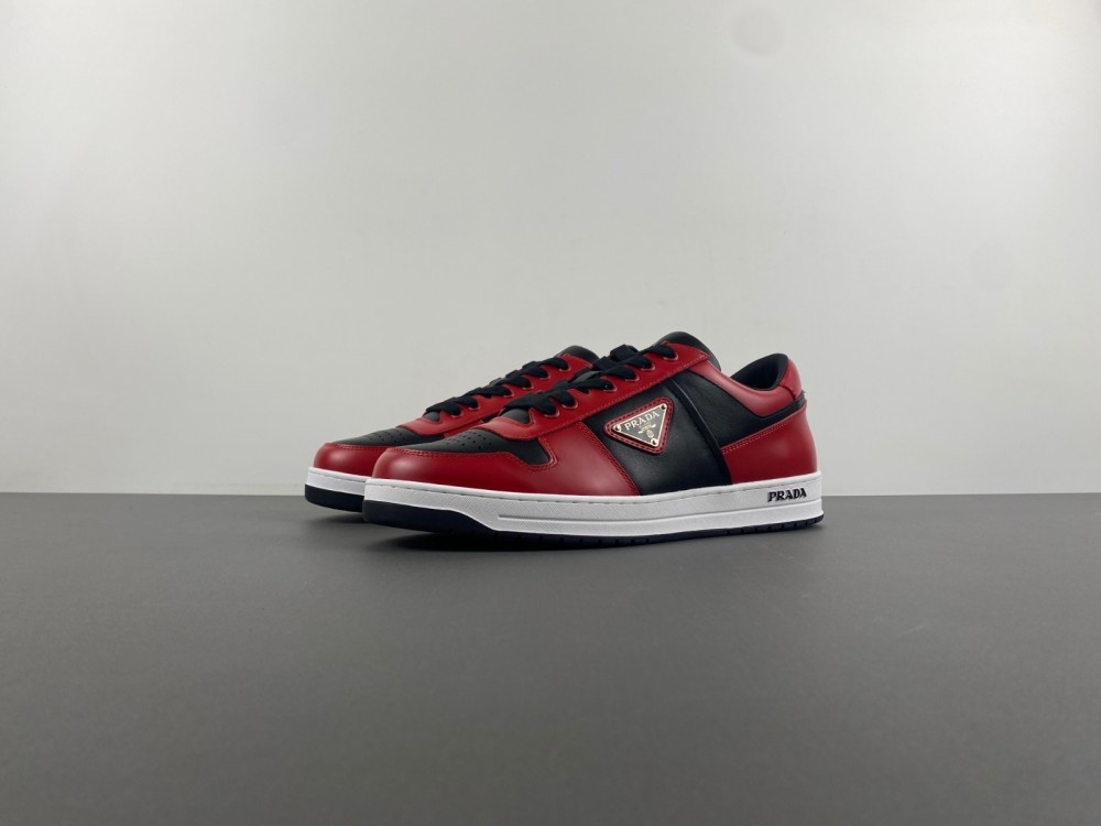 Prada Downtown Sneaker Red and Black