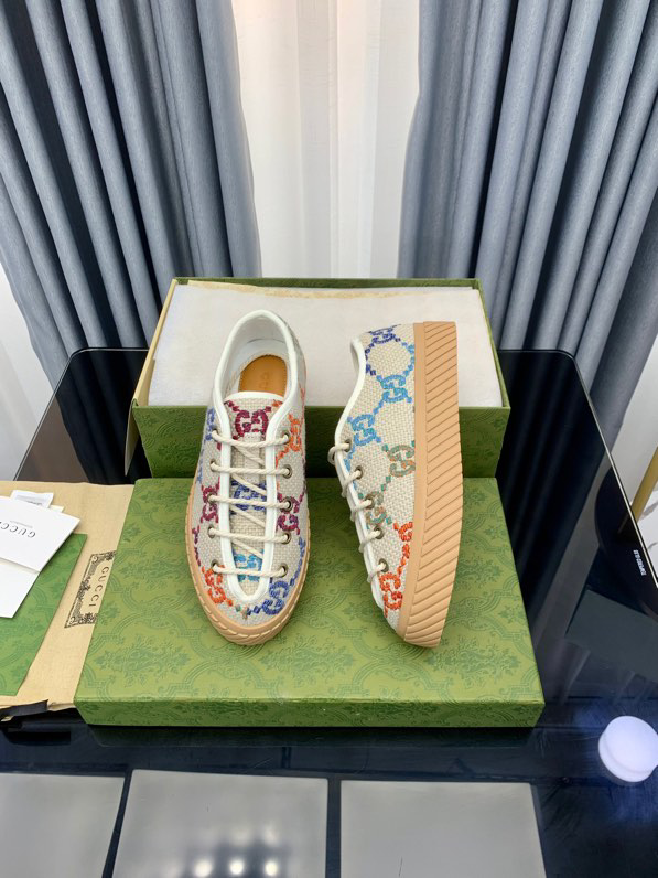 Gucci GG monogram low-top sneakers White