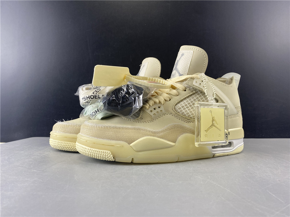 Jordan 4 Retro Off-White Sail CV9388-100