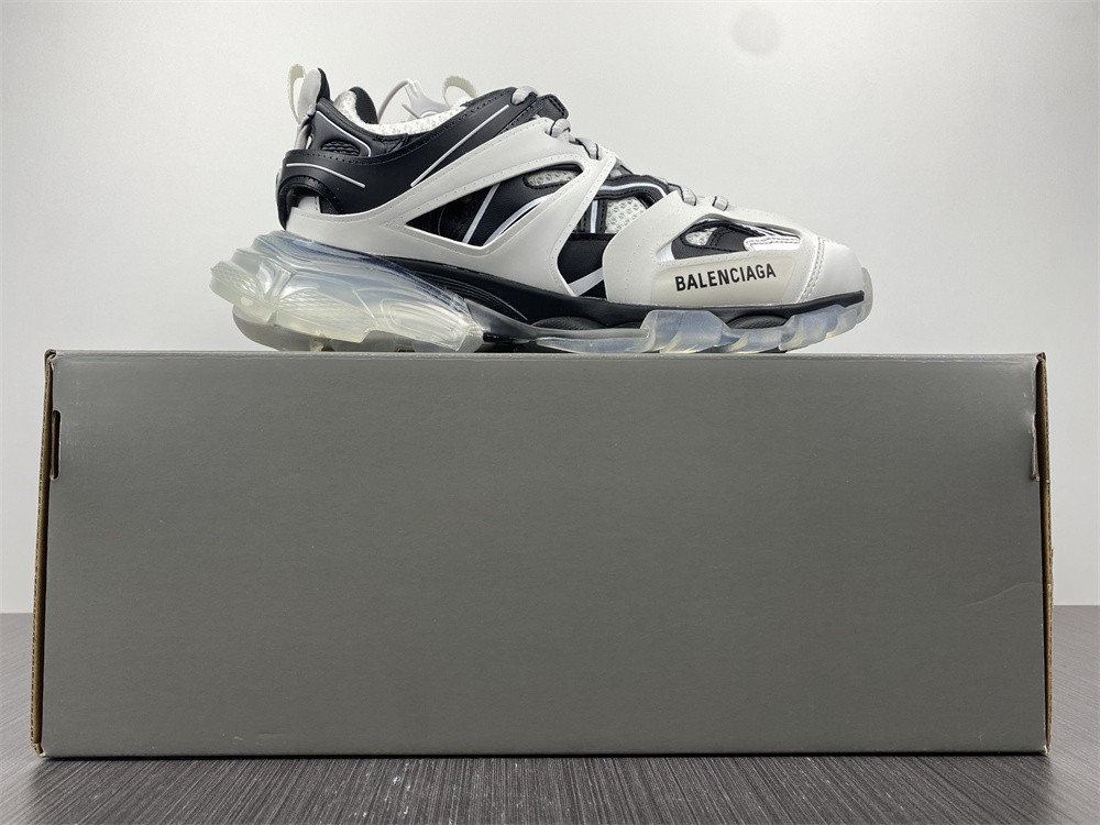 Balenciaga Wmns Track Sneaker 'Clear Sole - White Black' | Women's