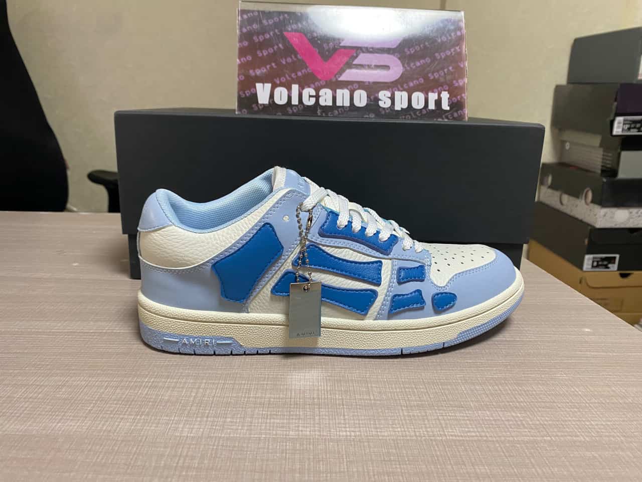 Amiri Skel Top Low Blue