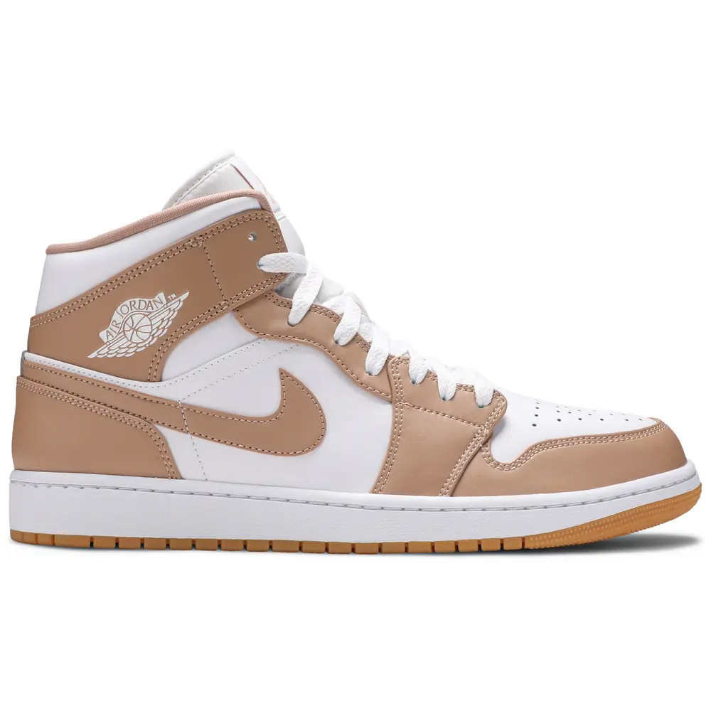 Jordan 1 Mid Tan Gum 554724-271