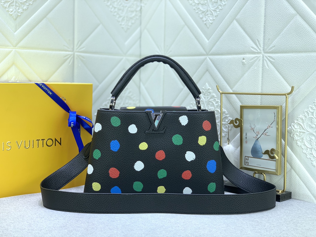Louis Vuitton x YK Capucines M21663 (2)31.5x20x11cm