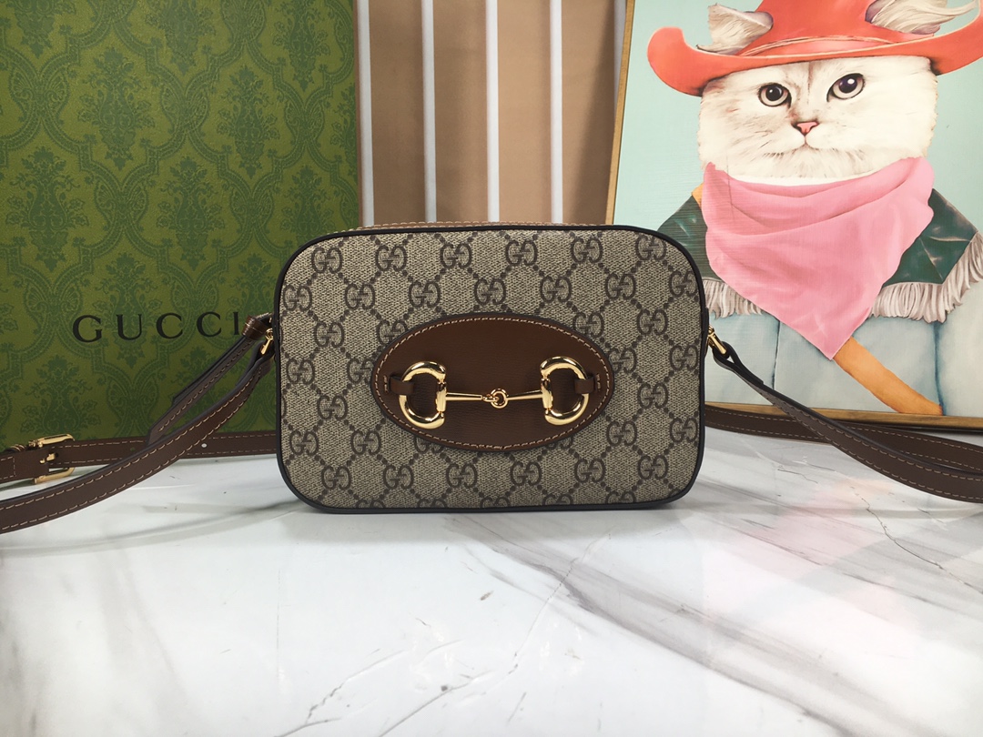 GUCCI Horsebit 1955 760196 20x13x6cm