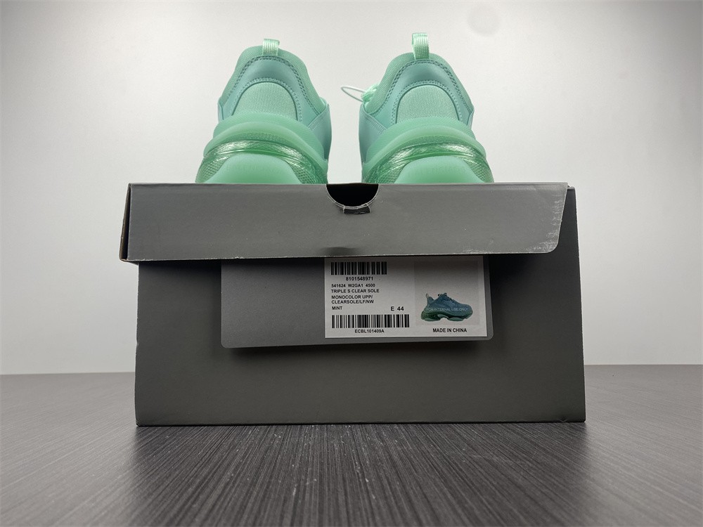 Balenciaga - Triple S Trainer - Green Plain for Women