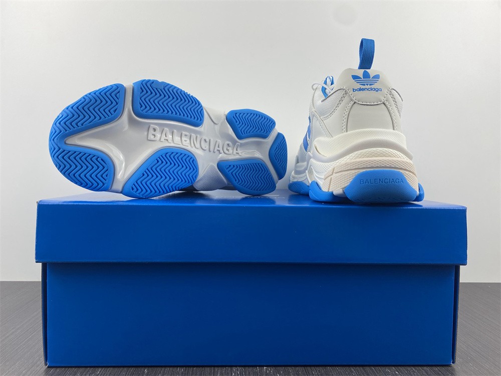 adidas x Balenciaga Triple S Sneaker 'White Blue'