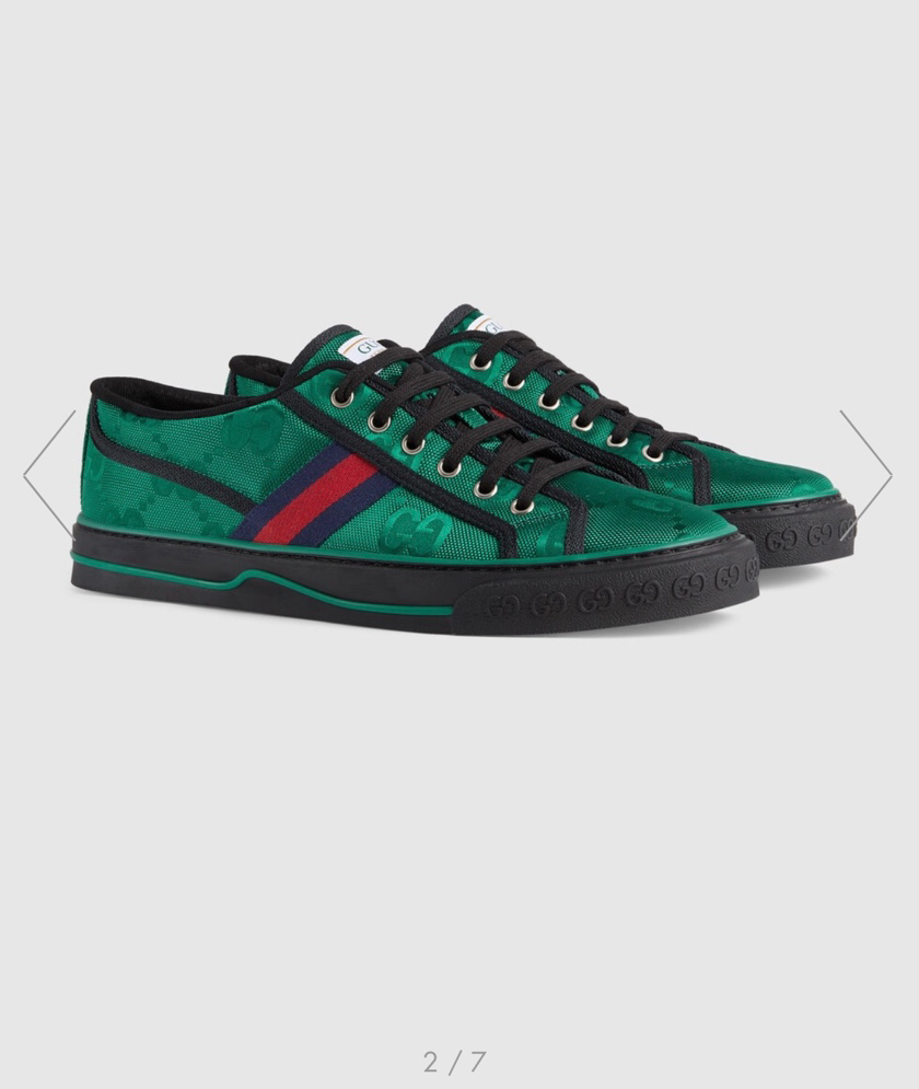 Gucci Tennis 1977 sneaker Green