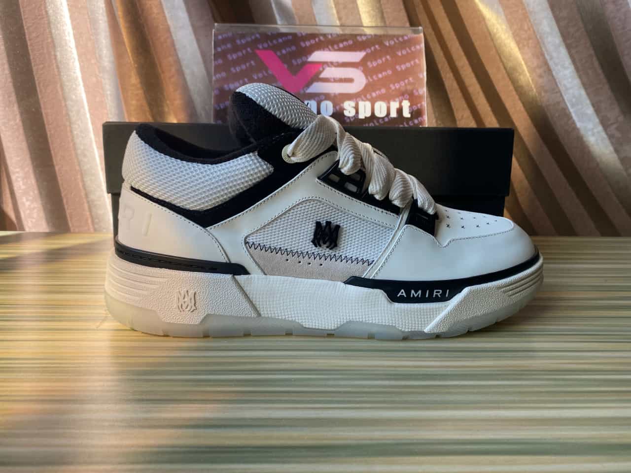 Amiri Leather MA-1 Sneakers