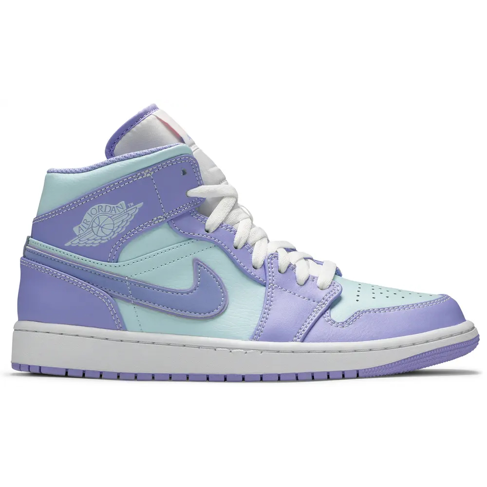 Jordan 1 Mid Purple Aqua 554724-500