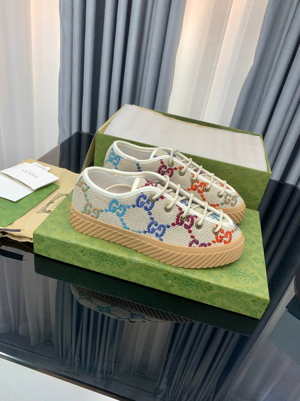 Gucci GG monogram low-top sneakers White