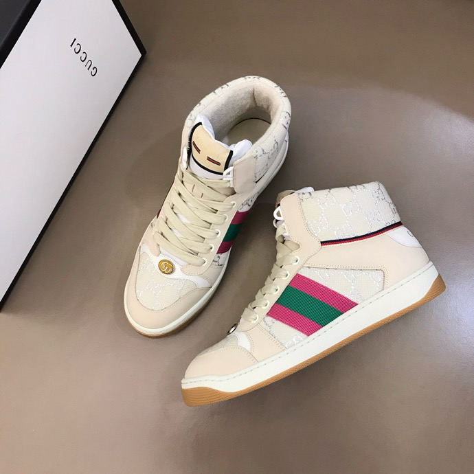 Gucci Dirty shoes Beige White