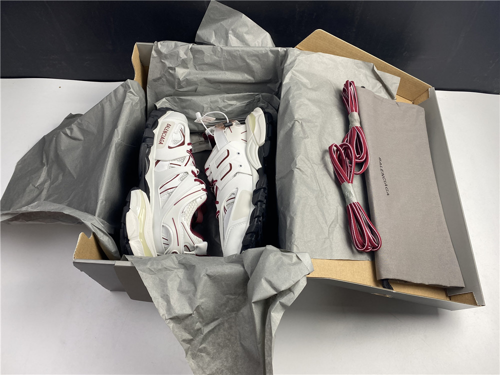 Balenciaga Wmns Track Sneaker 'White Red