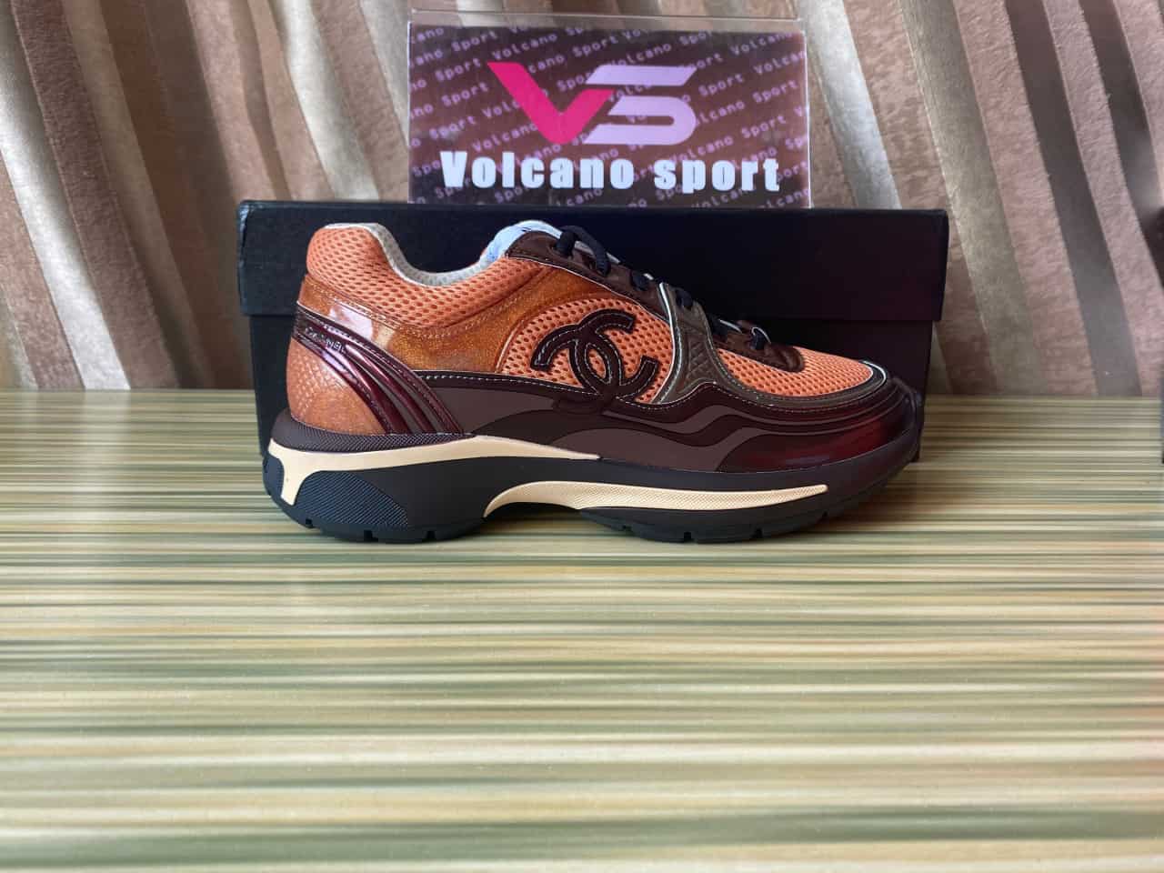 Chanel Brown Athletic Shoes