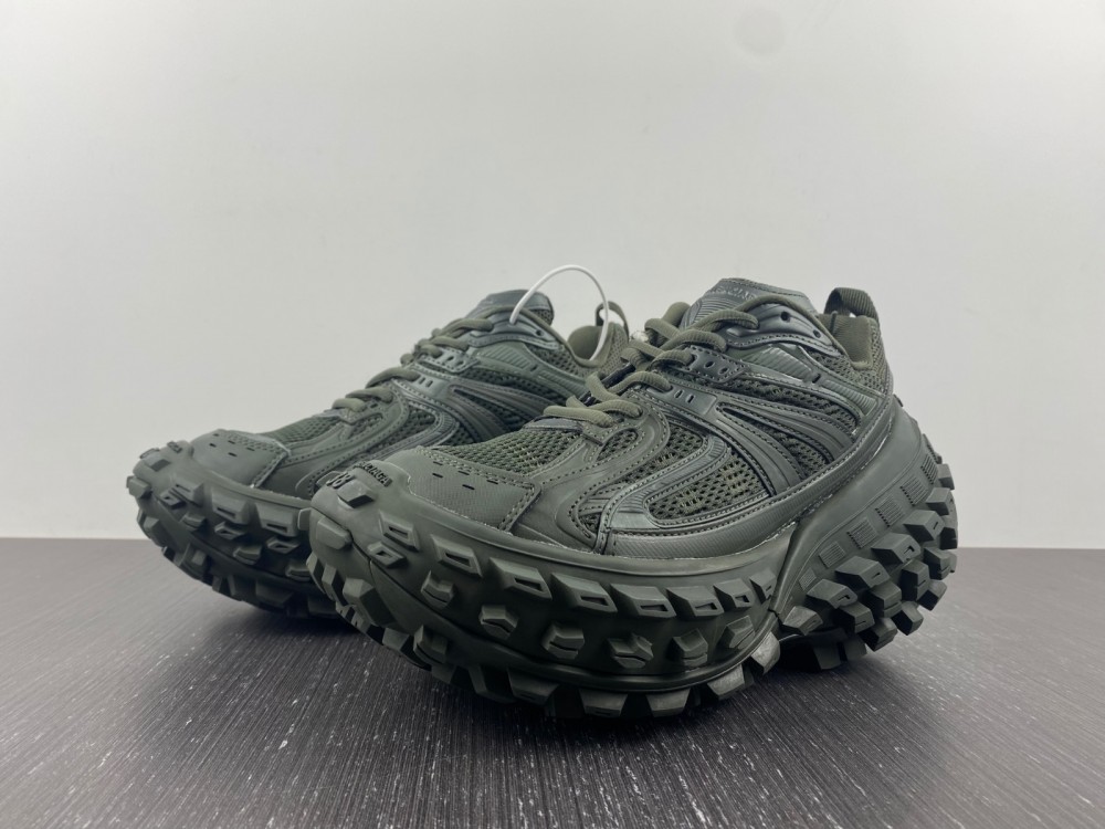 Balenciaga Defender Rubber Platform Sneakers