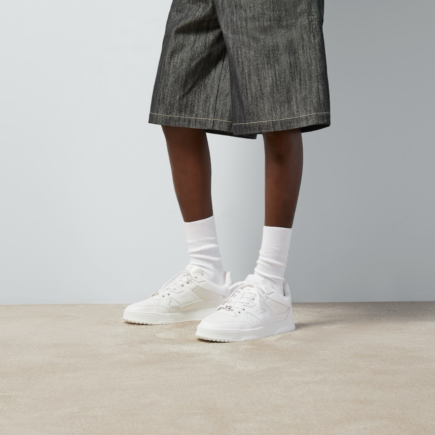 GUCCI - Jones Leather Sneakers White