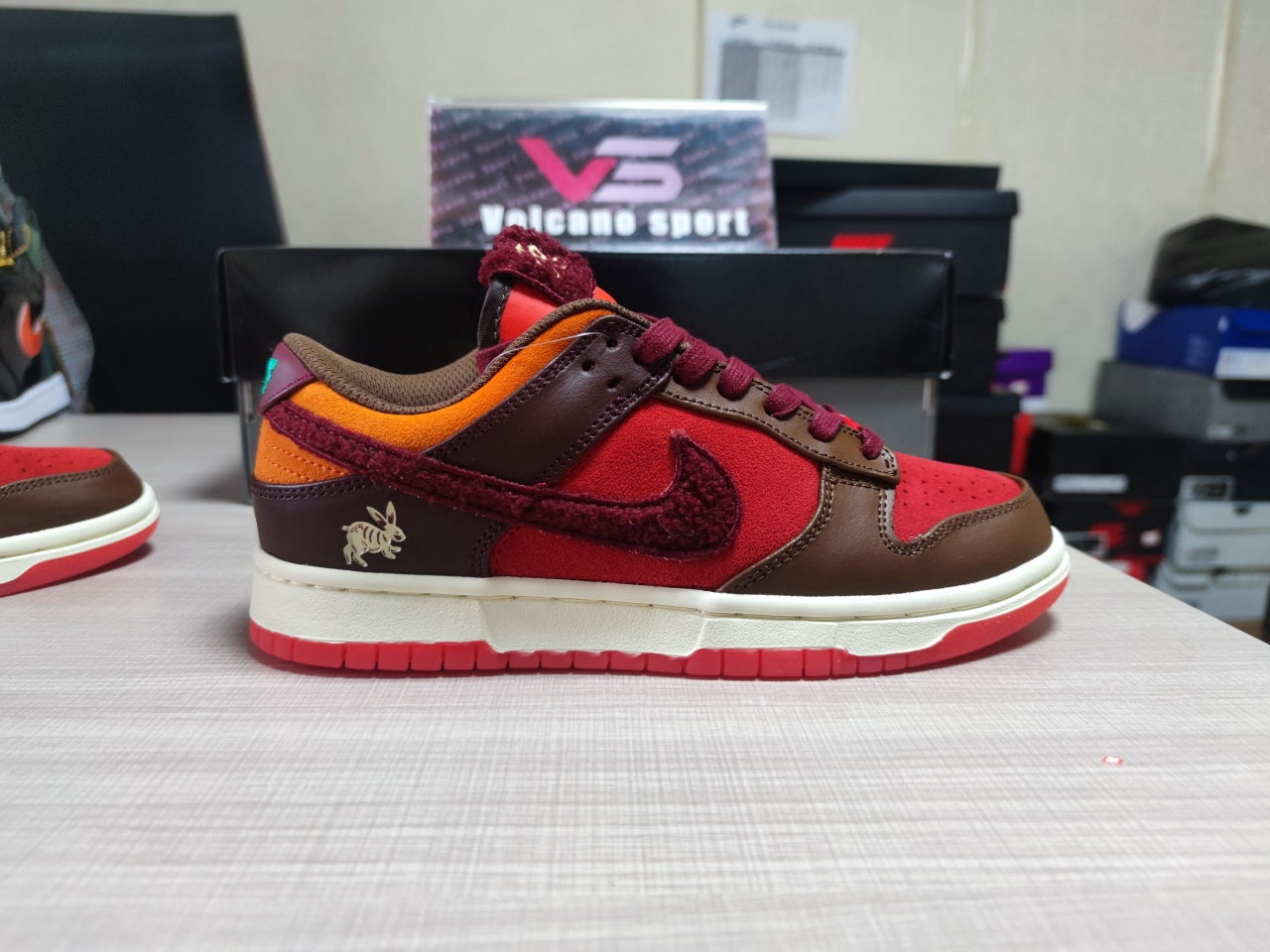 Dunk Low Retro PRM Year of the Rabbit Light Crimson FD4203 661