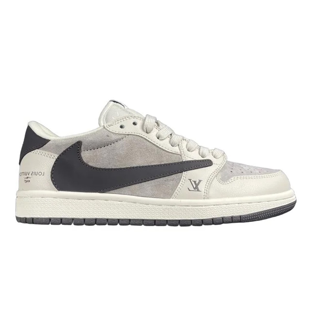 Travis Scott x Air Jordan 1 Low OG off white gray LX1988-100
