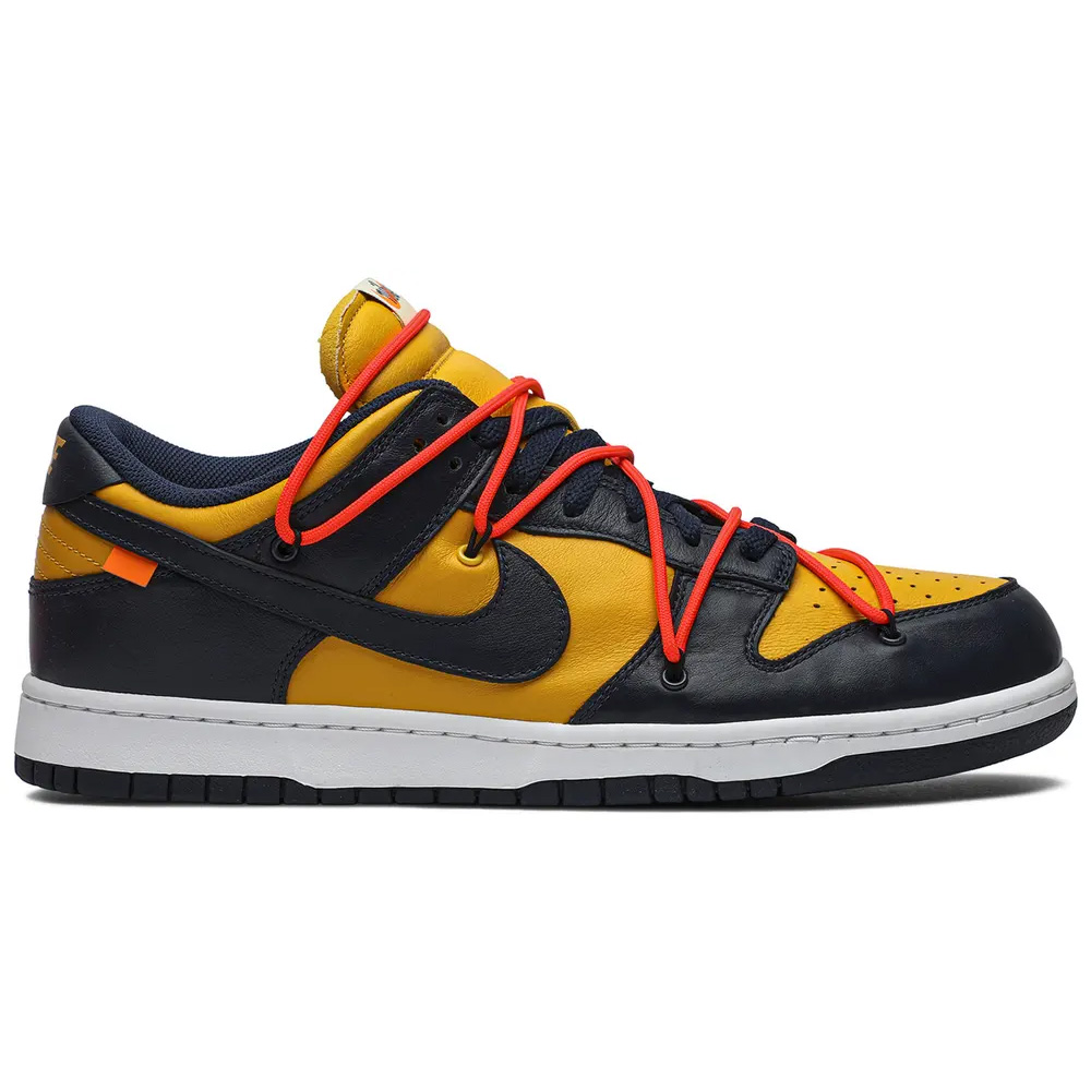Dunk Low Off-White University Gold Midnight Navy CT0856-700