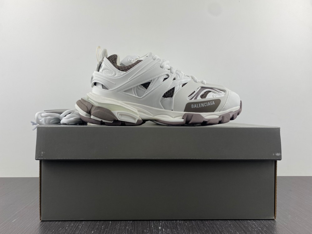 (Women) Balenciaga Track 1.0 Sneakers 'White Brown'