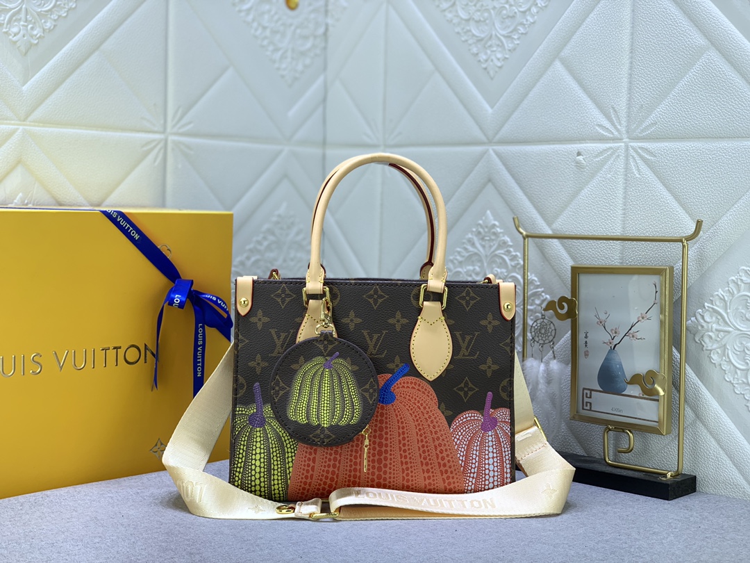 Louis Vuitton x YK OnTheGo M46467 25 x 19 x 11.5cm