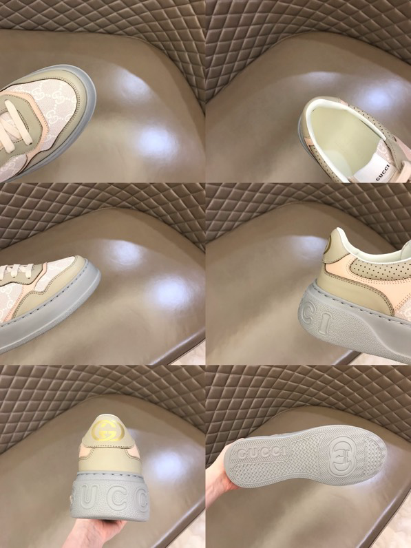 Gucci GG embossed sneakers Brown Gray