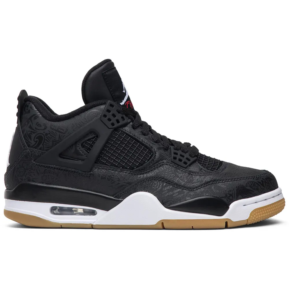 Jordan 4 Retro Laser Black Gum CI1184-001