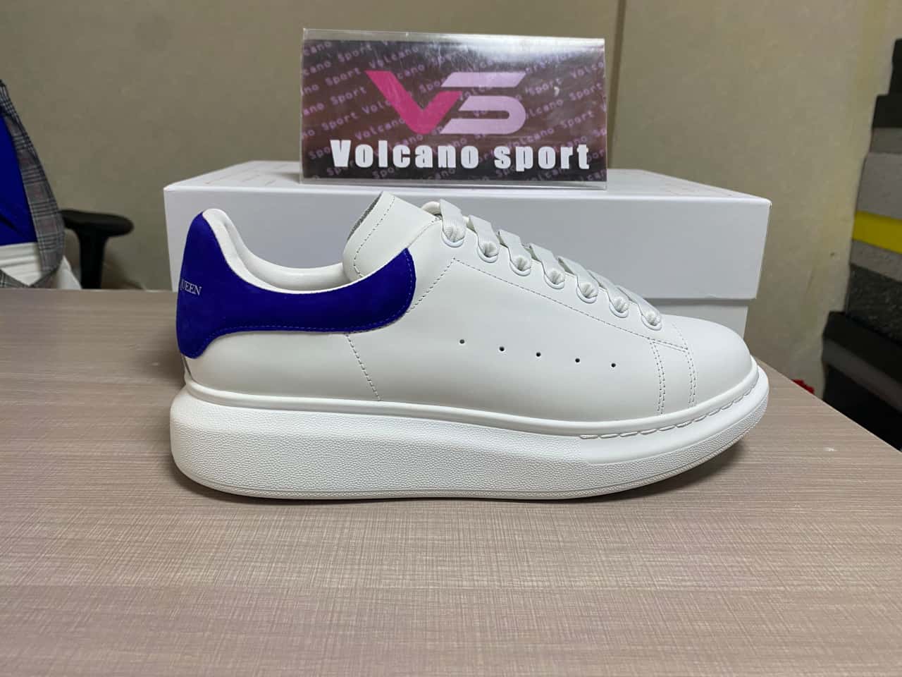 Alexander McQueen Dark Blue Tail