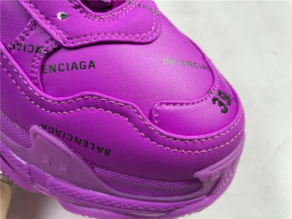 Balenciaga Pink Athletic Shoes