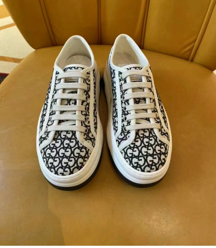 Gucci Tennis 1977 platform sneakers Black