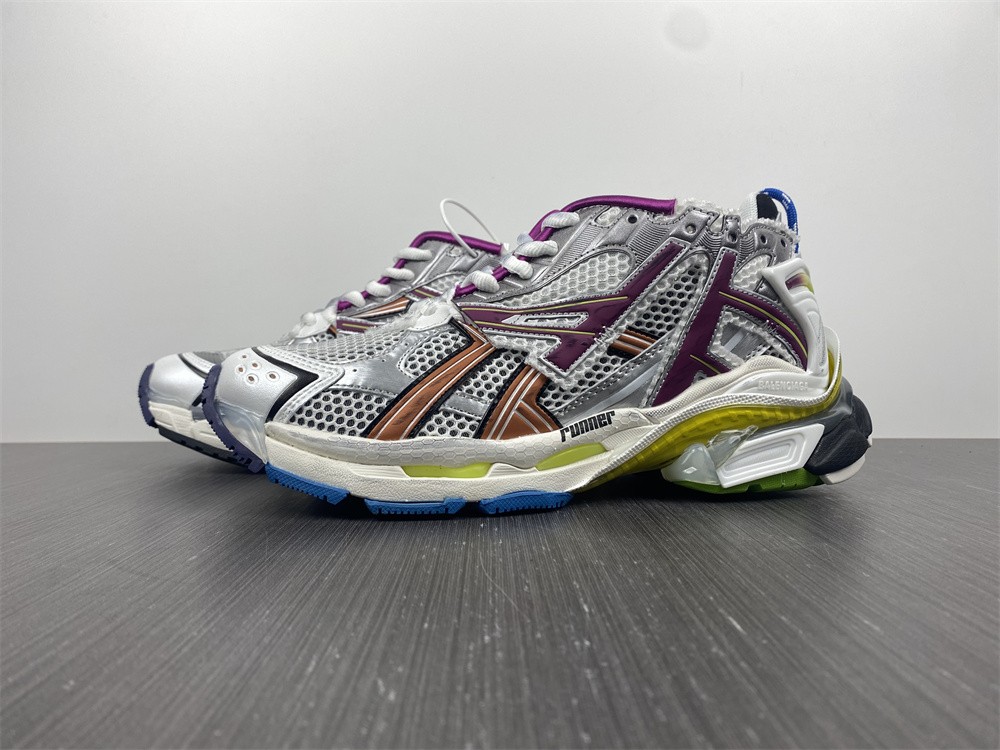Balenciaga Runner Sneakers in Multicolor Polyurethane