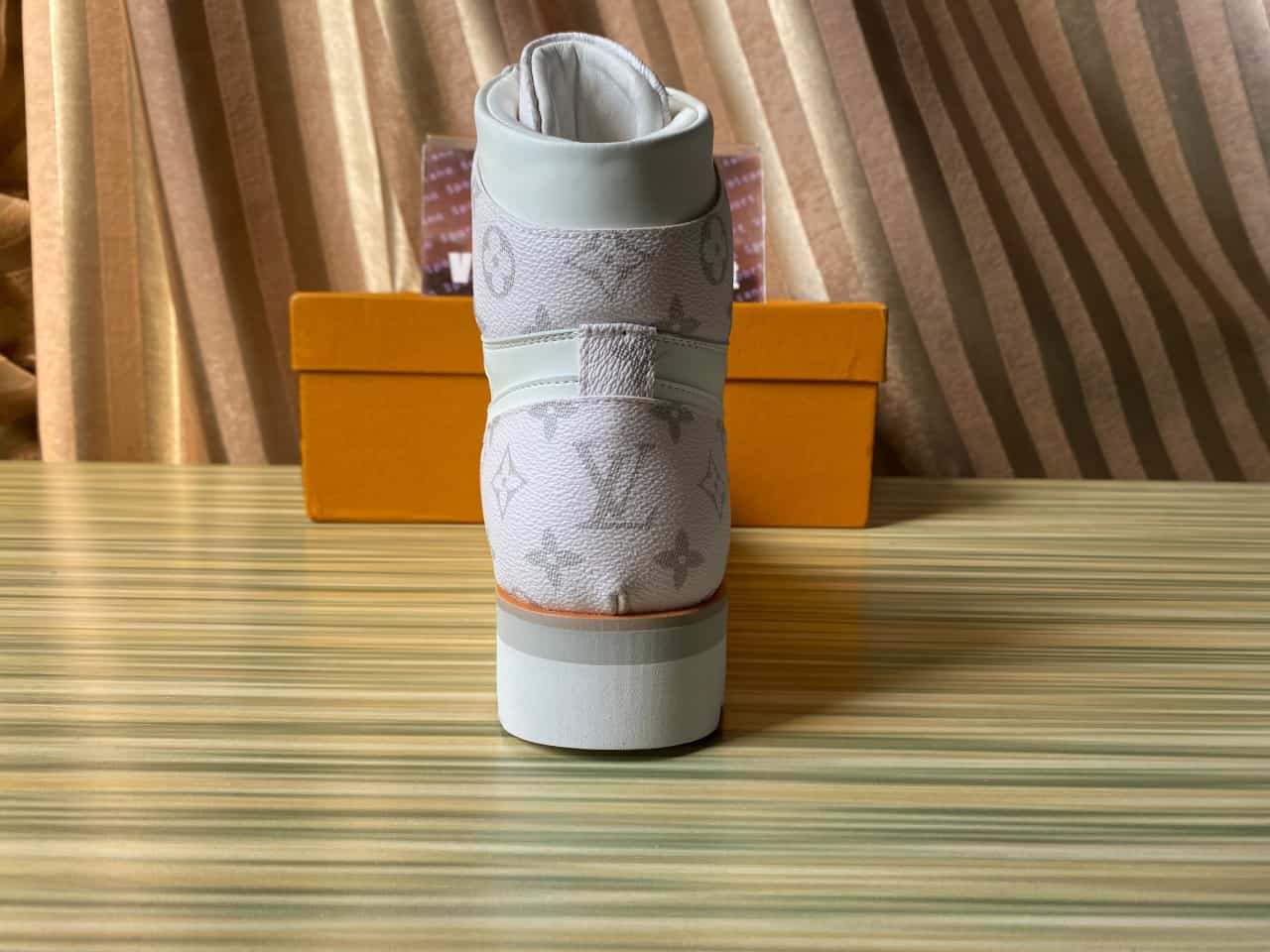 Louis Vuitton White Boots