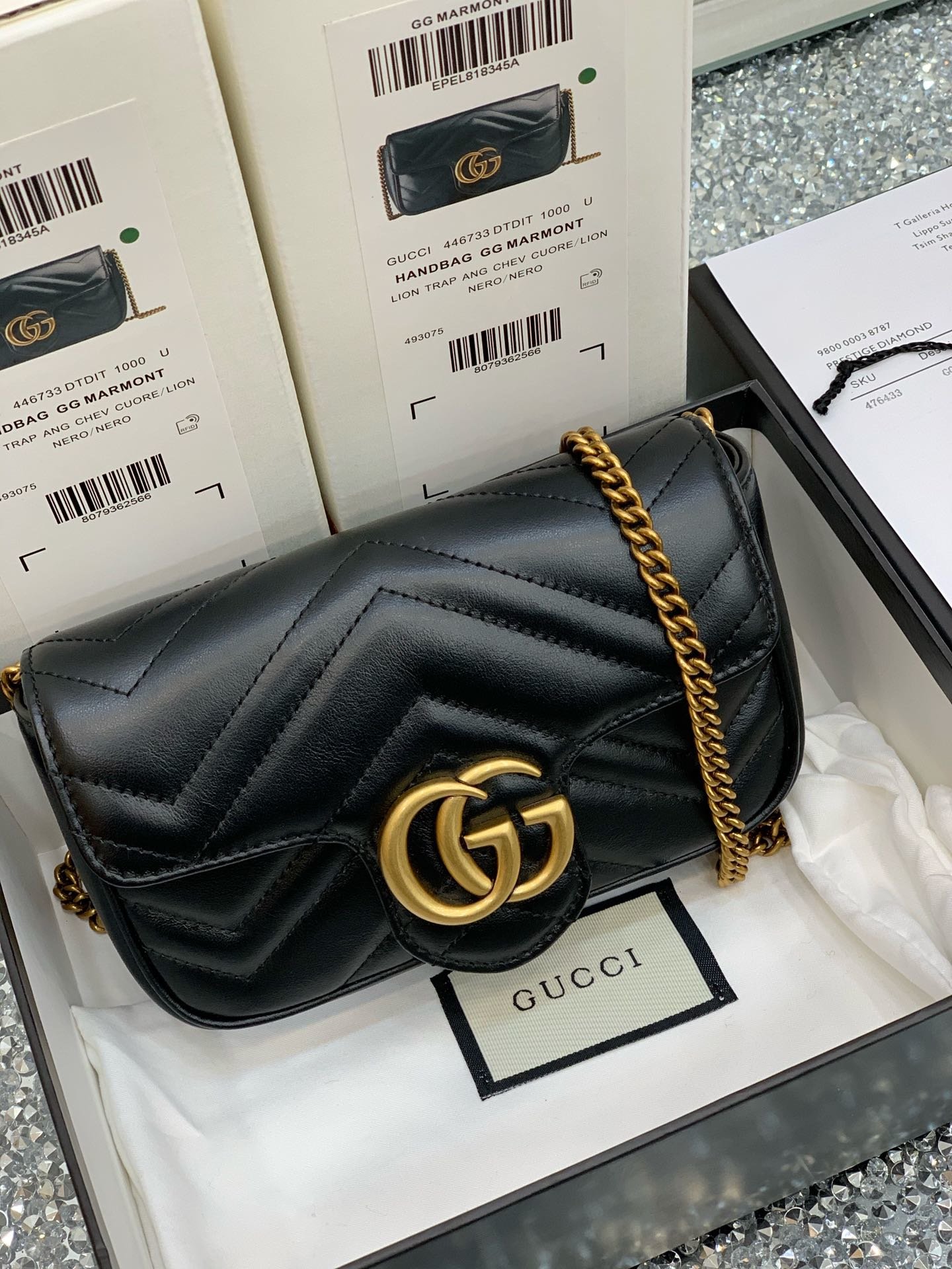 GUCCI Marmont Mini 476433 16.5*10*5cm