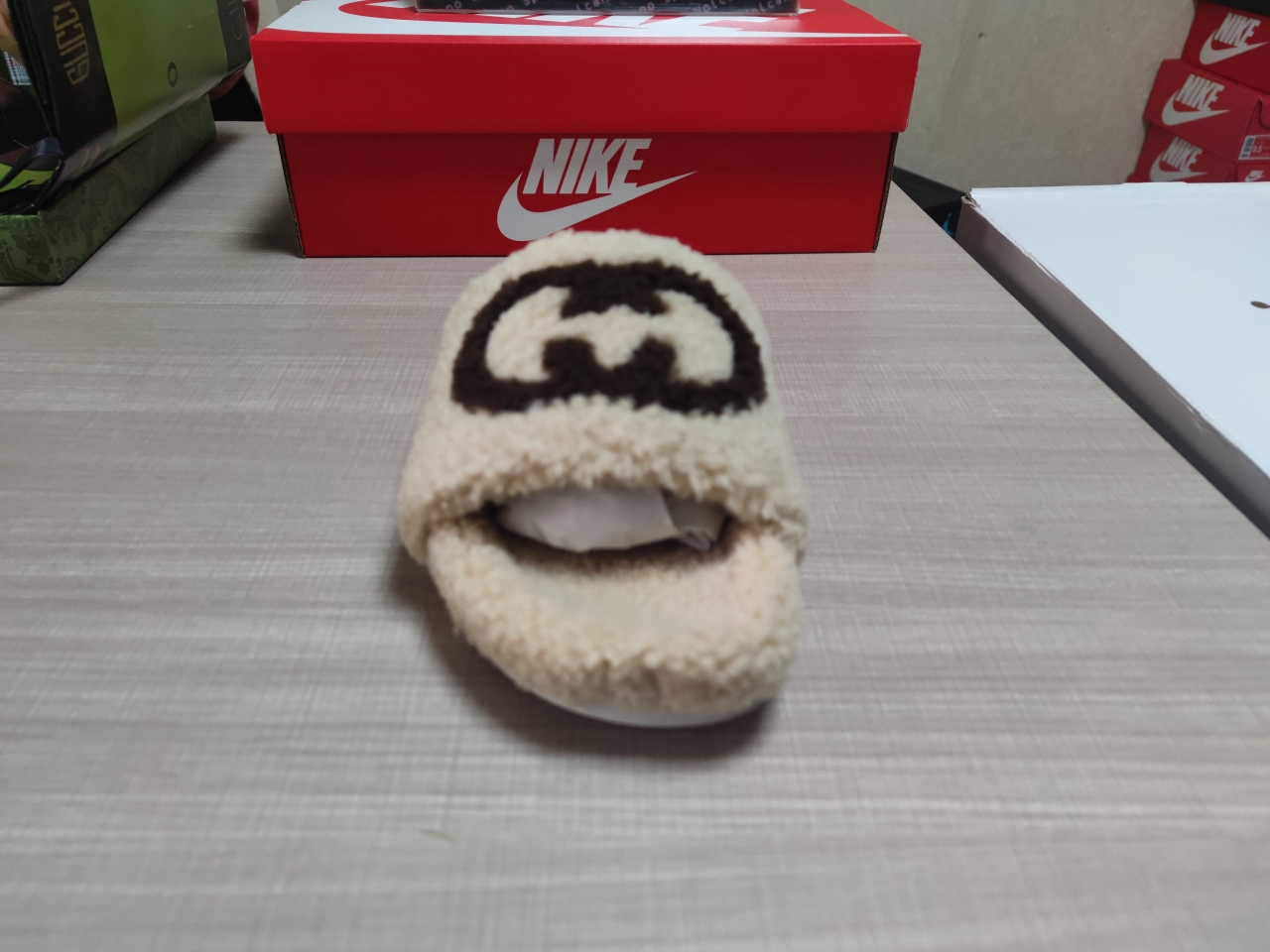 GUCCI Fleece Slippers