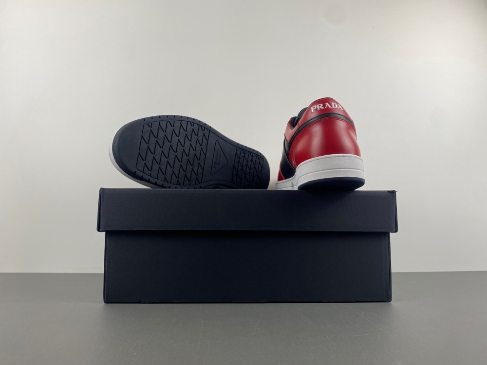 Prada Downtown Sneaker Red and Black