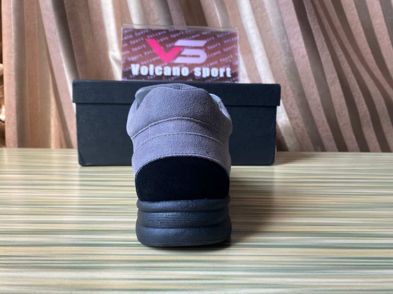 Chanel chamois leather Black Grey Sneakers