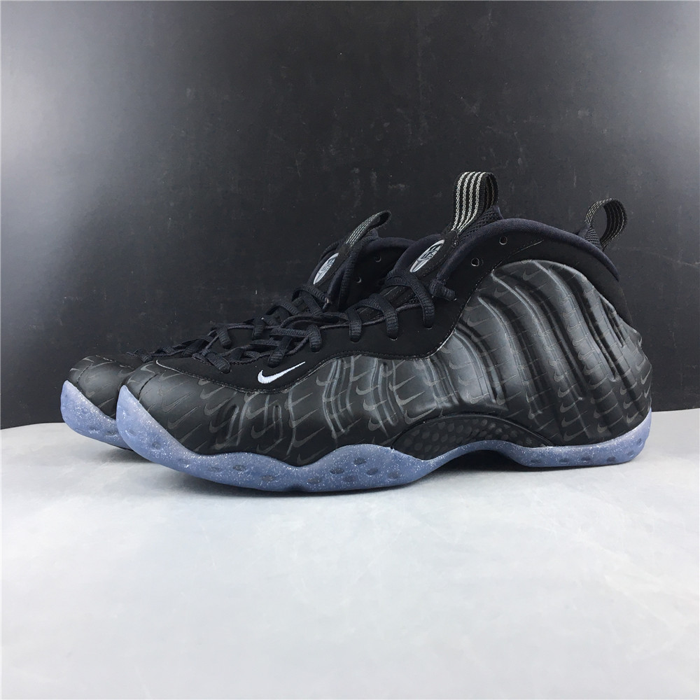 Nike Air Foamposite One All-Over Swoosh Black CV0369-001