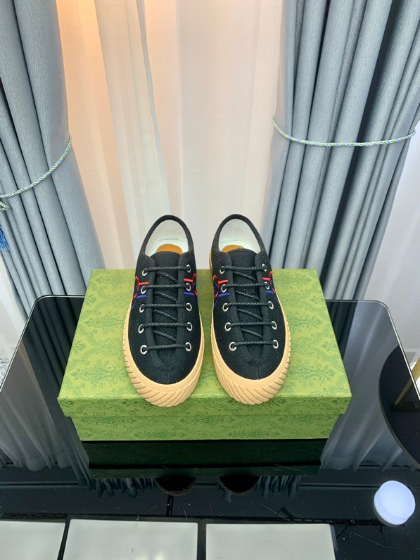 Gucci GG monogram low-top sneakers Black