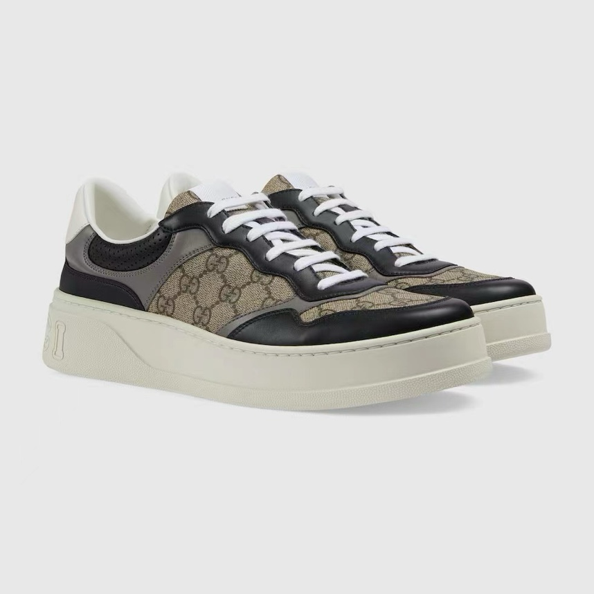 Gucci GG embossed sneakers Black Brown