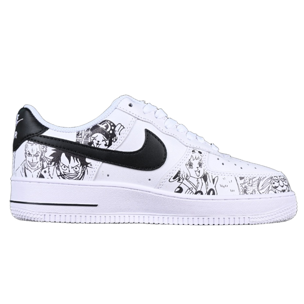Air Force 1 07 Low White Black Metallic Gold AM0703-122