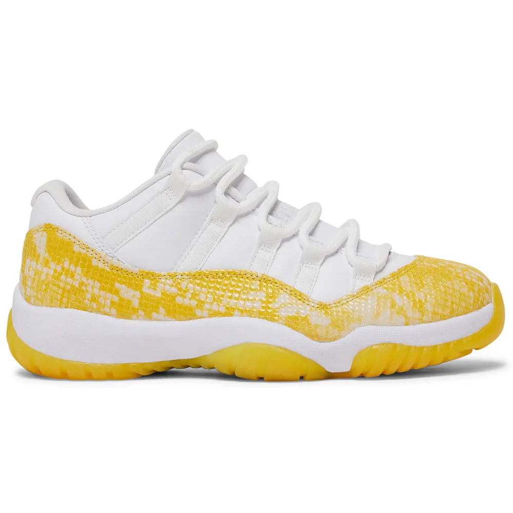 Jordan 11 Retro Low Tour Yellow Snakeskin AH7860 107