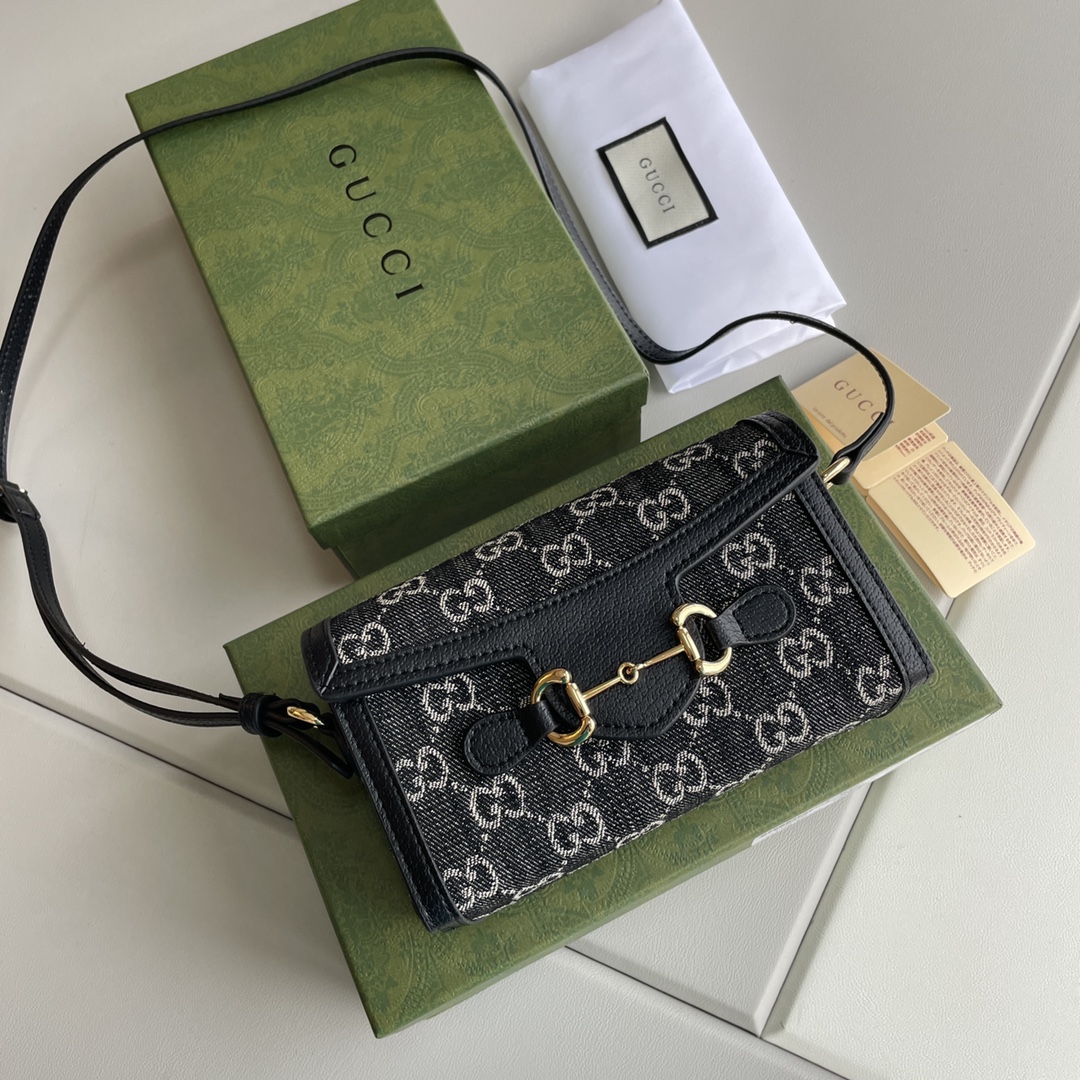 Gucci GGHorsebit1955 699296 18*12*5cm
