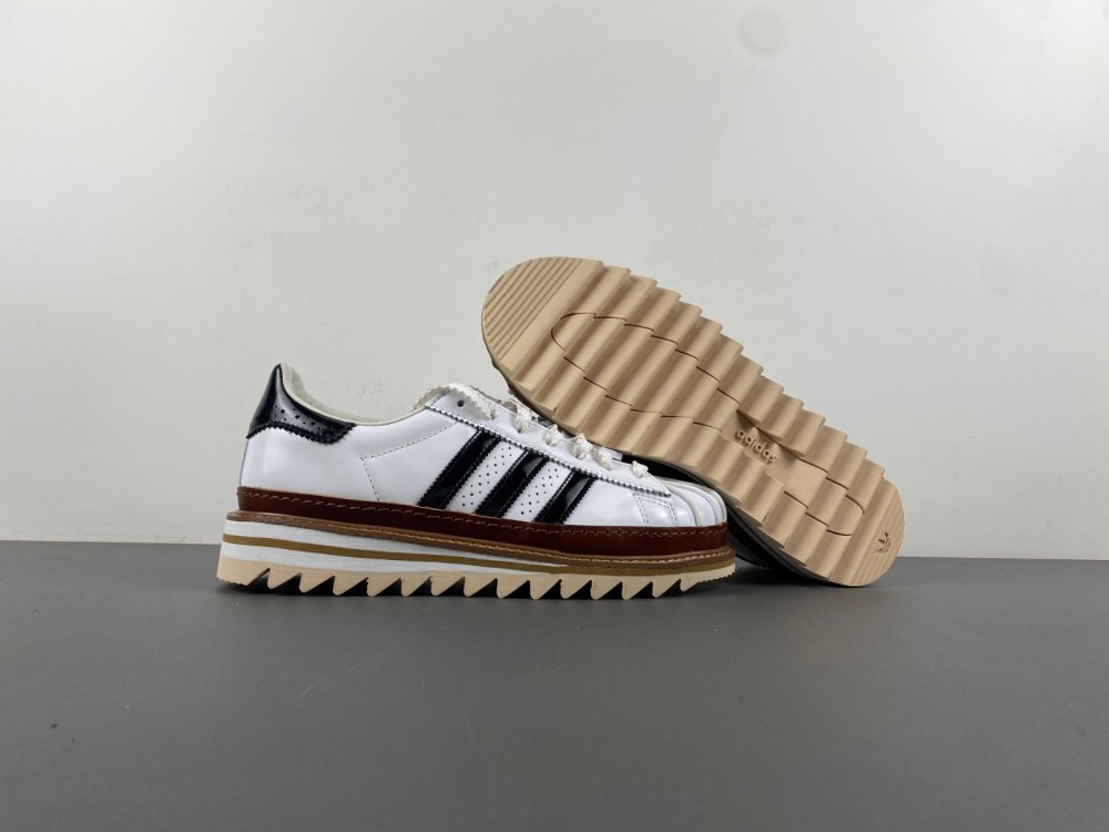 Adidas Superstar CLOT By Edison Chen White Crystal Sand IH3132